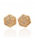Hexagonal Crystal Earrings (2030054)