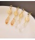 Floral Drop Earrings (Choose Stone) (2050024)