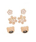 Three Cute Earrings (2030021)
