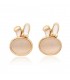 Cute Bunny Earrings Gold (2030034)