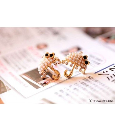 Umbrella Pearl Earrings (2120003)