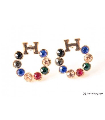 Rainbow Chain H Earring (2050049)