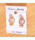 Rouge Cercle Earrings (Choose Color)2050018)