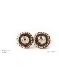 Shining Flower Stone Earrings (Choose Stone)2070041)