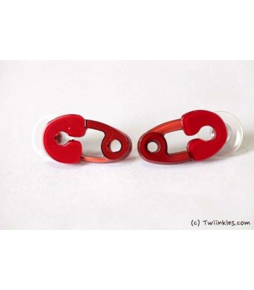 Unico Red Earrings (2060009)