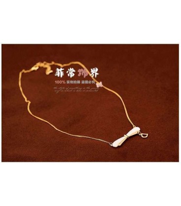 White Ribbon Necklace (3050073)