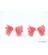 Acrylic Bow Earrings (Choose Color)2060007)