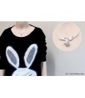 Silver Antelope Necklace (3010005)