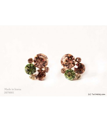Starlight Alloy Earrings (2070001)