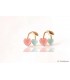 Two Colour Appel Earring (2050072)