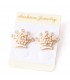 Crown Pearl Earrings (2030014)