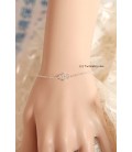 Silver Leaf Bracelet (4010007)