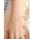 Silver Leaf Bracelet (4010007)