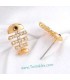 Crystal Fishbone Earrings (2030005)