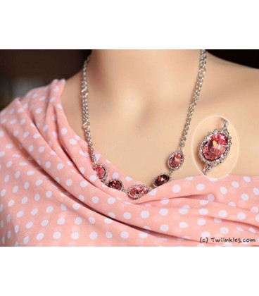 Enticing Stone Necklace (Choose Stone)3070007)