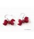 Red Bow Earrings (2060011)