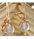 Floral Pearl Gold Earrings(2090008)