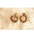 Círculo Golden Earrings (2070015)