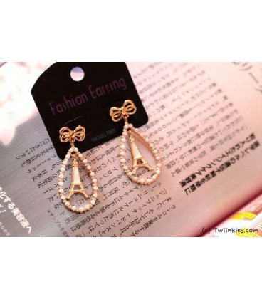 White Eiffel Perla Earrings (2120033)