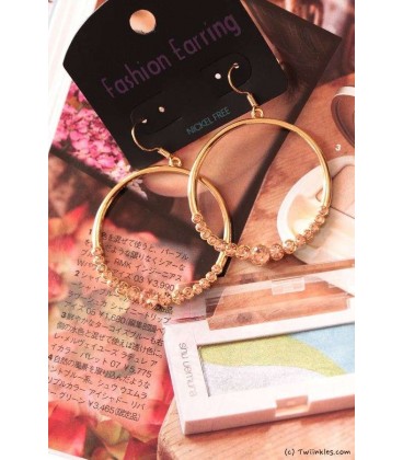 Cercle Golden Earrings (2120012)