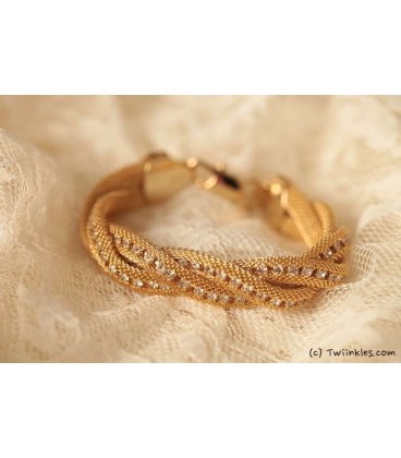 Golden Rope Bracelet (4070004)