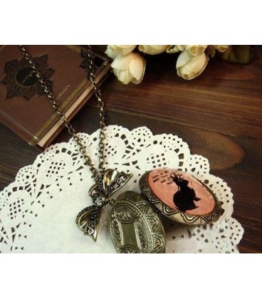 Oval Photo Frame Necklace (3050011)