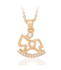 Rocking Horse Gold Necklace (3030011)