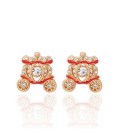 Gold Carriage Earrings (2030030)