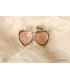 Corazón Peach Earrings (2070029)